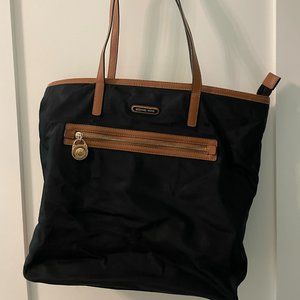 Michael Kors Nylon Black Tote Bag